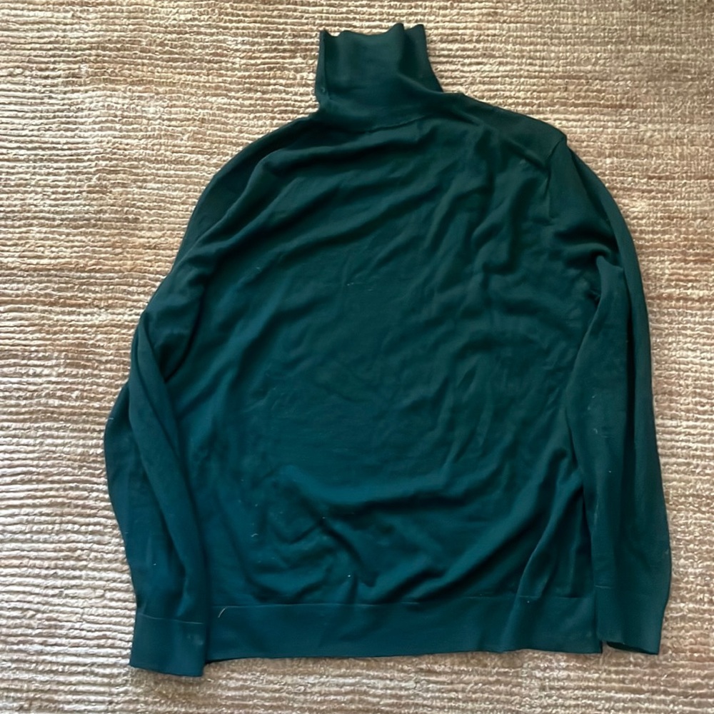 Mens Banana Republic merino turtleneck sweater